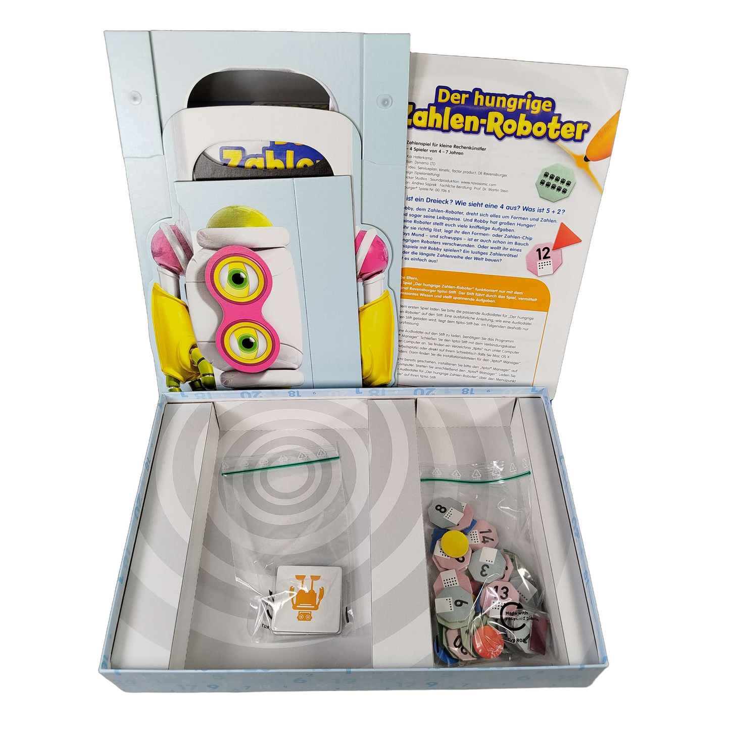 Ravensburger tiptoi Der hungrige Zahlen-Roboter 00706 Buch