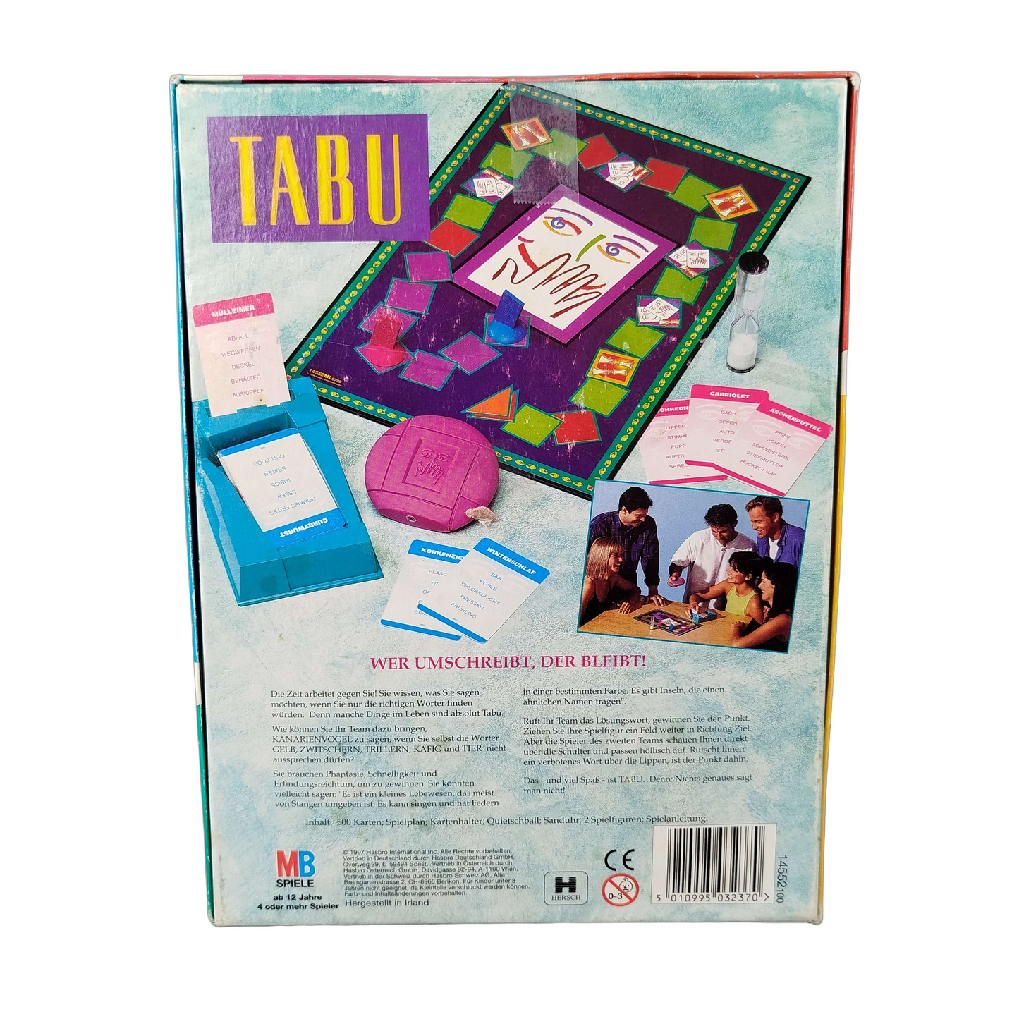 Hasbro TABU 3. 14592100 Brettspiel