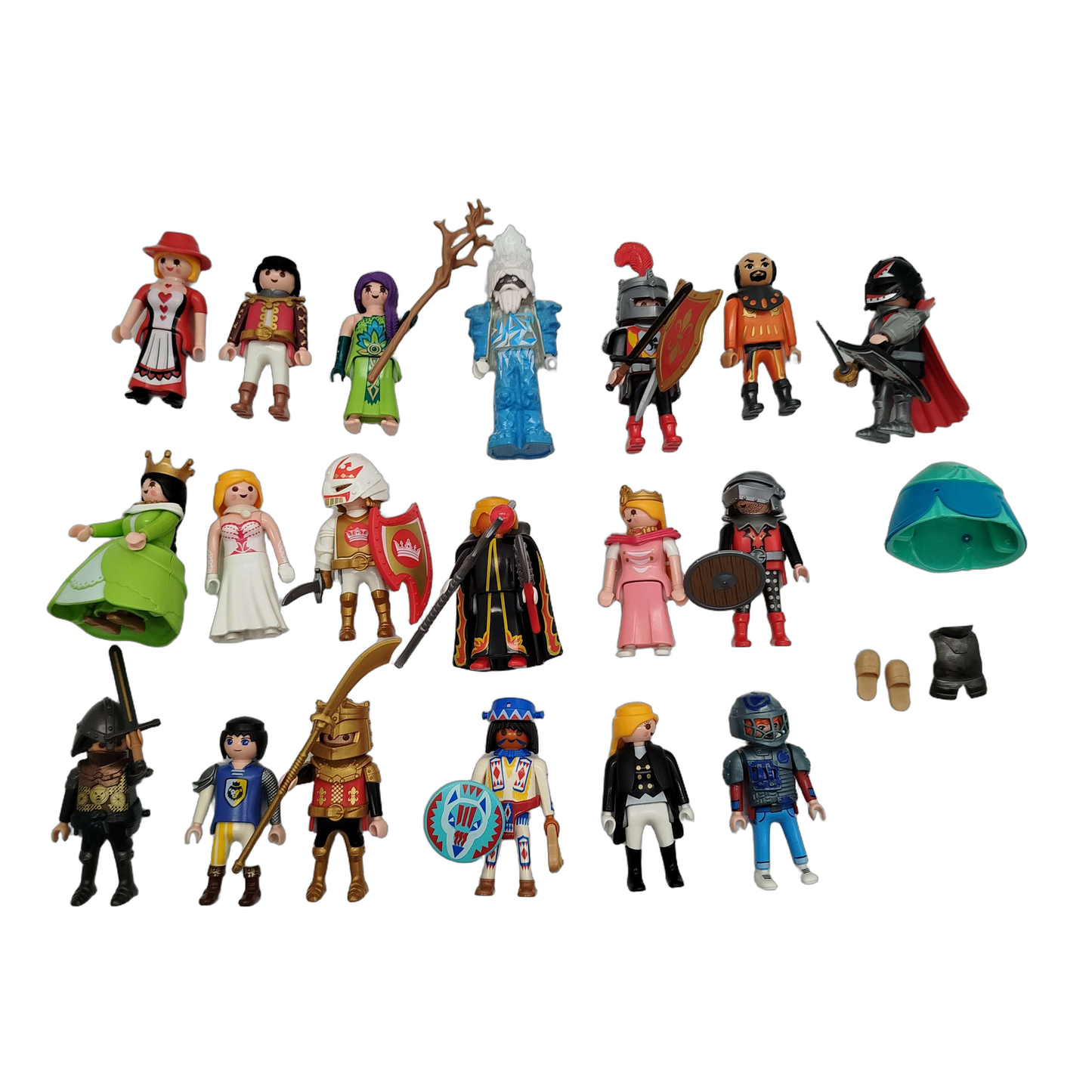 Playmobil Bundle Ritter & Eiskönig Set von 19 Figuren