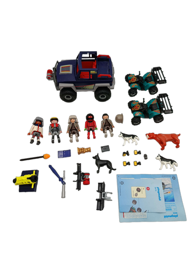 Playmobil Bundle Arctic Explorer Eispiraten-Truck 9059 Set Fahrzeuge