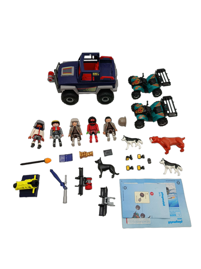 Playmobil Bundle Arctic Explorer Eispiraten-Truck 9059 Set Fahrzeuge