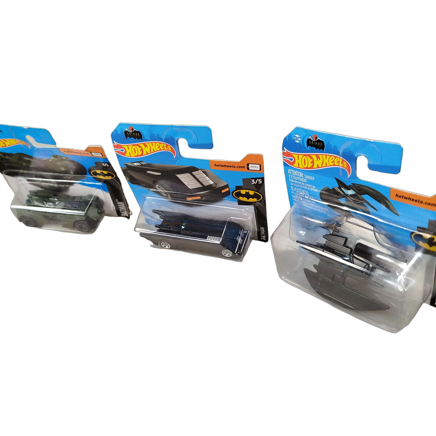 Hot Wheels Bundle Batman 6x Modellautos, neuwertig