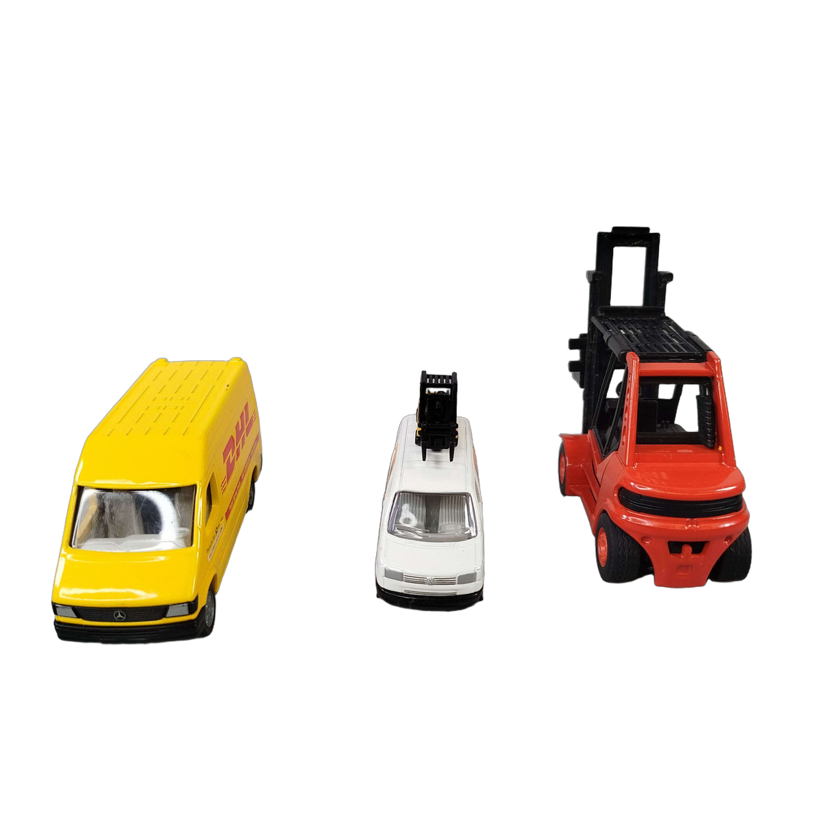 Siku Bundle ADAC DHL Linde VW T5 Set von 5 Hubschrauber & Transporter