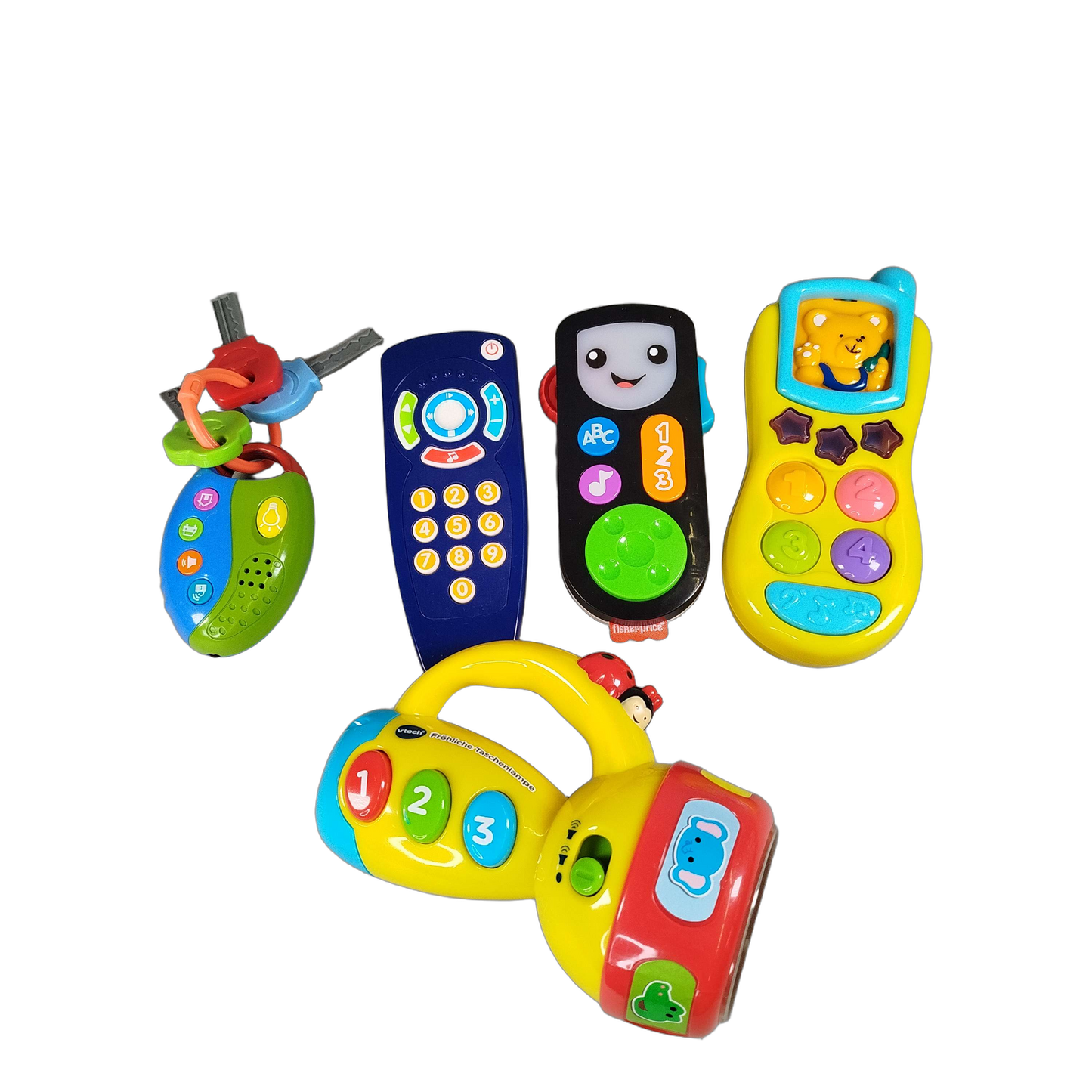 VTech & Fisher-Price Bundle Set von 5 Baby Lernspielzeug