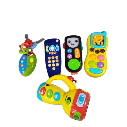 VTech & Fisher-Price Bundle Set von 5 Baby Lernspielzeug