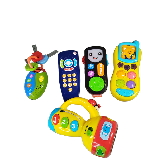 VTech & Fisher-Price Bundle Set von 5 Baby Lernspielzeug