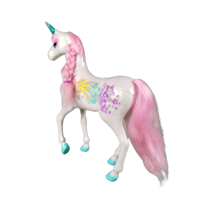 Mattel Bundle Barbie Puppe & Einhorn mit Zubehör