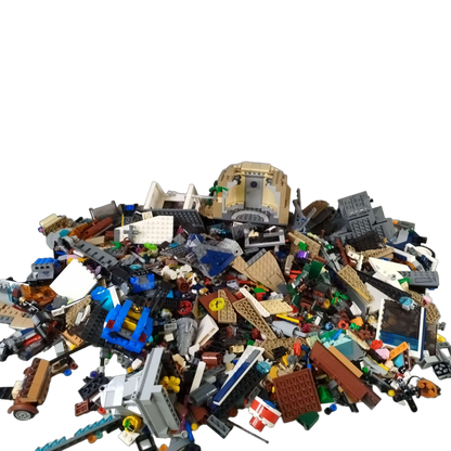 Konvolut LEGO Bausteine, Platten & Zubehör ca. 2,1 kg, ab 6 Jahre