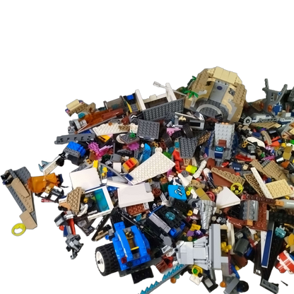 Konvolut LEGO Bausteine, Platten & Zubehör ca. 2,1 kg, ab 6 Jahre
