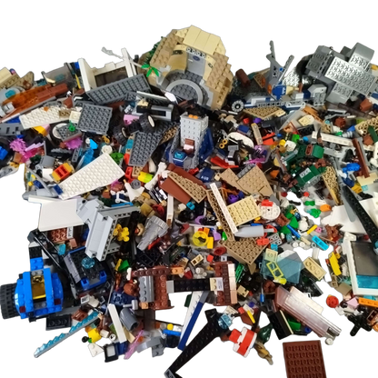 Konvolut LEGO Bausteine, Platten & Zubehör ca. 2,1 kg, ab 6 Jahre