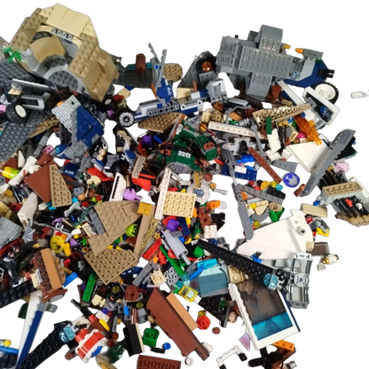 Konvolut LEGO Bausteine, Platten & Zubehör ca. 2,1 kg, ab 6 Jahre