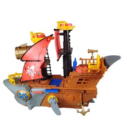 Mattel Imaginext Shark Bite Pirate Ship DHH61