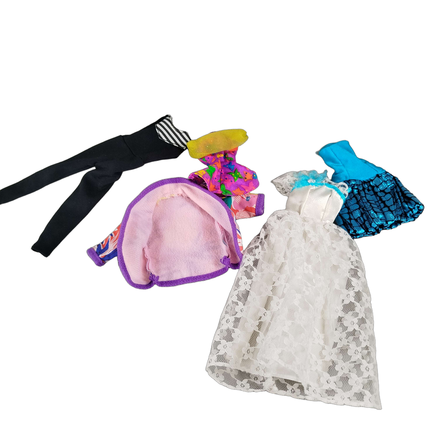 Mattel Bundle Barbie 4x Puppen & Zubehör