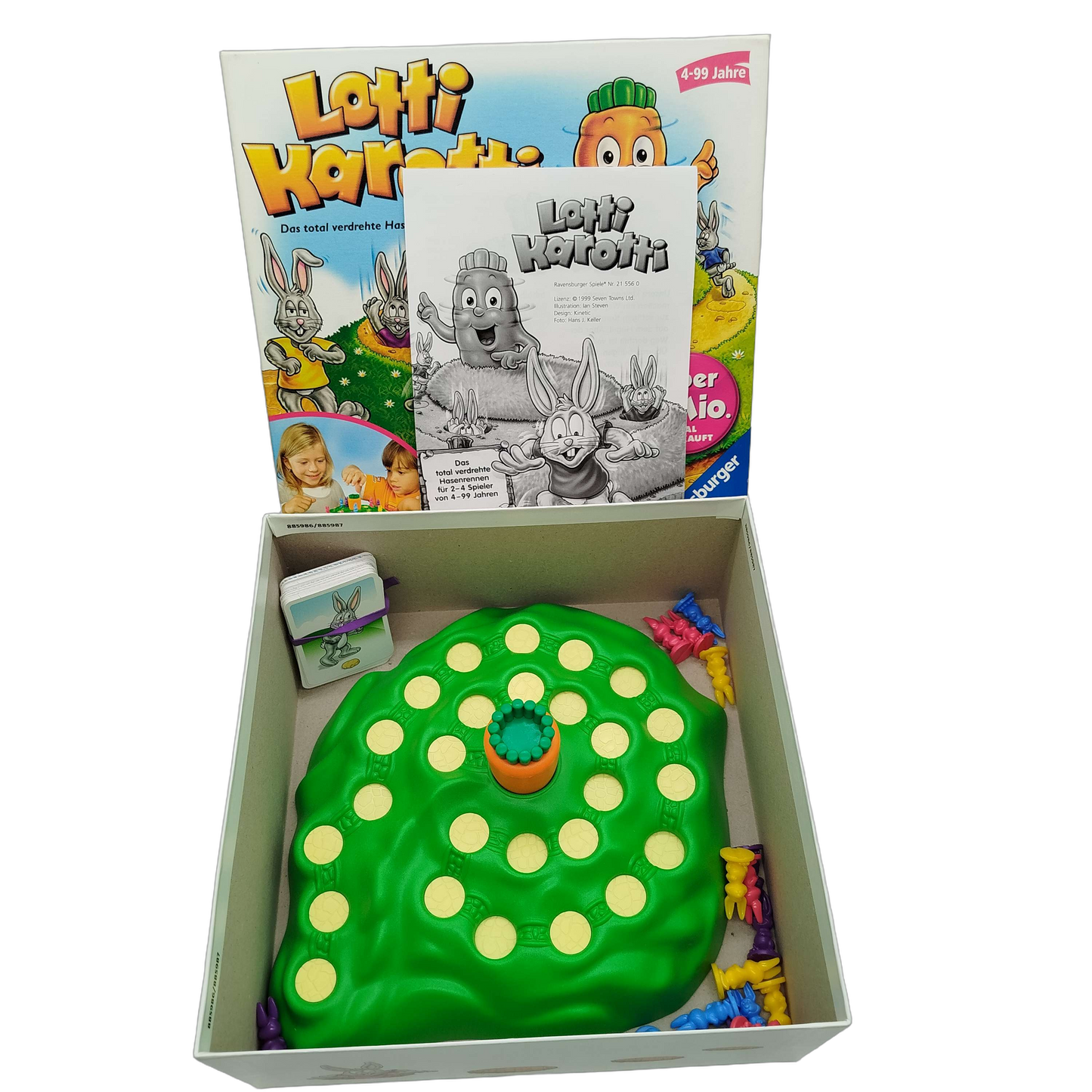 Ravensburger Lotti Karotti Brettspiel für 2–4 Spieler