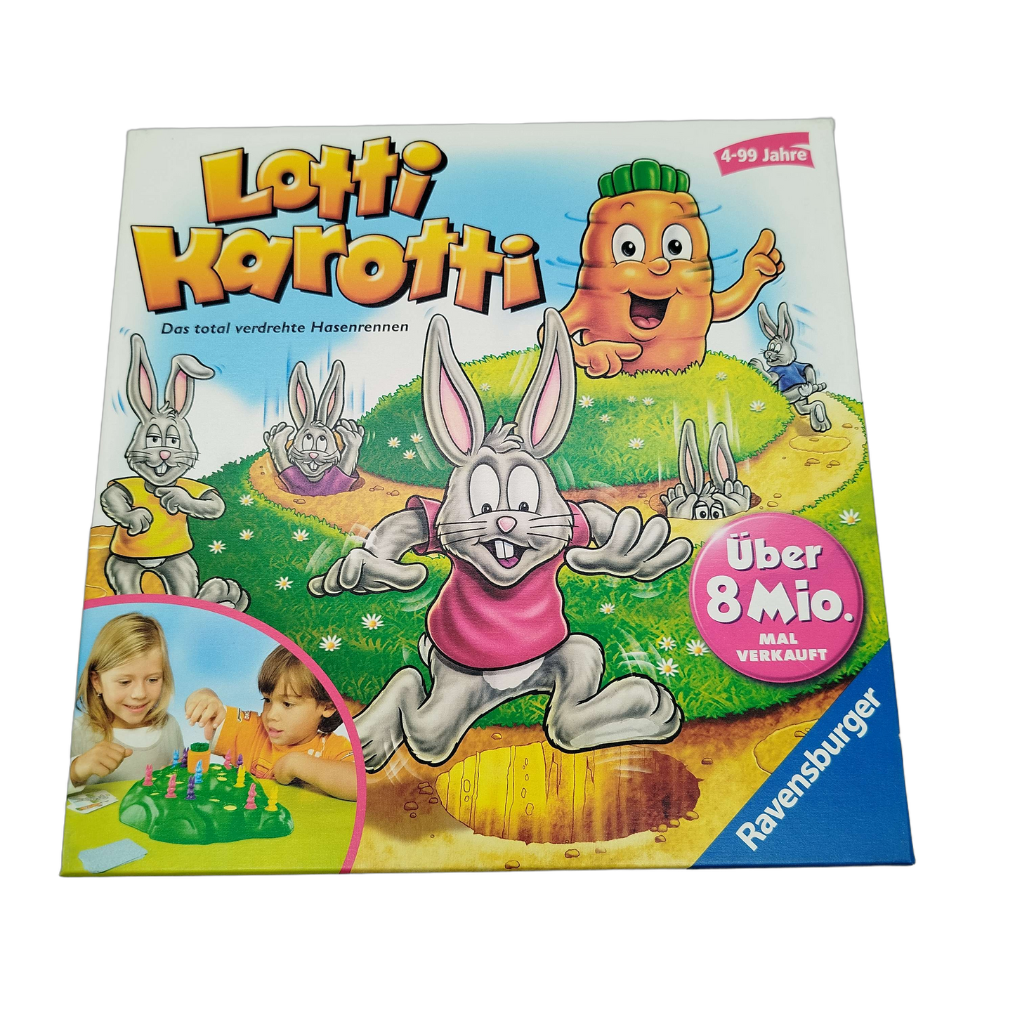Ravensburger Lotti Karotti Brettspiel für 2–4 Spieler