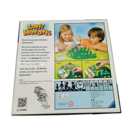 Ravensburger Lotti Karotti Brettspiel für 2–4 Spieler