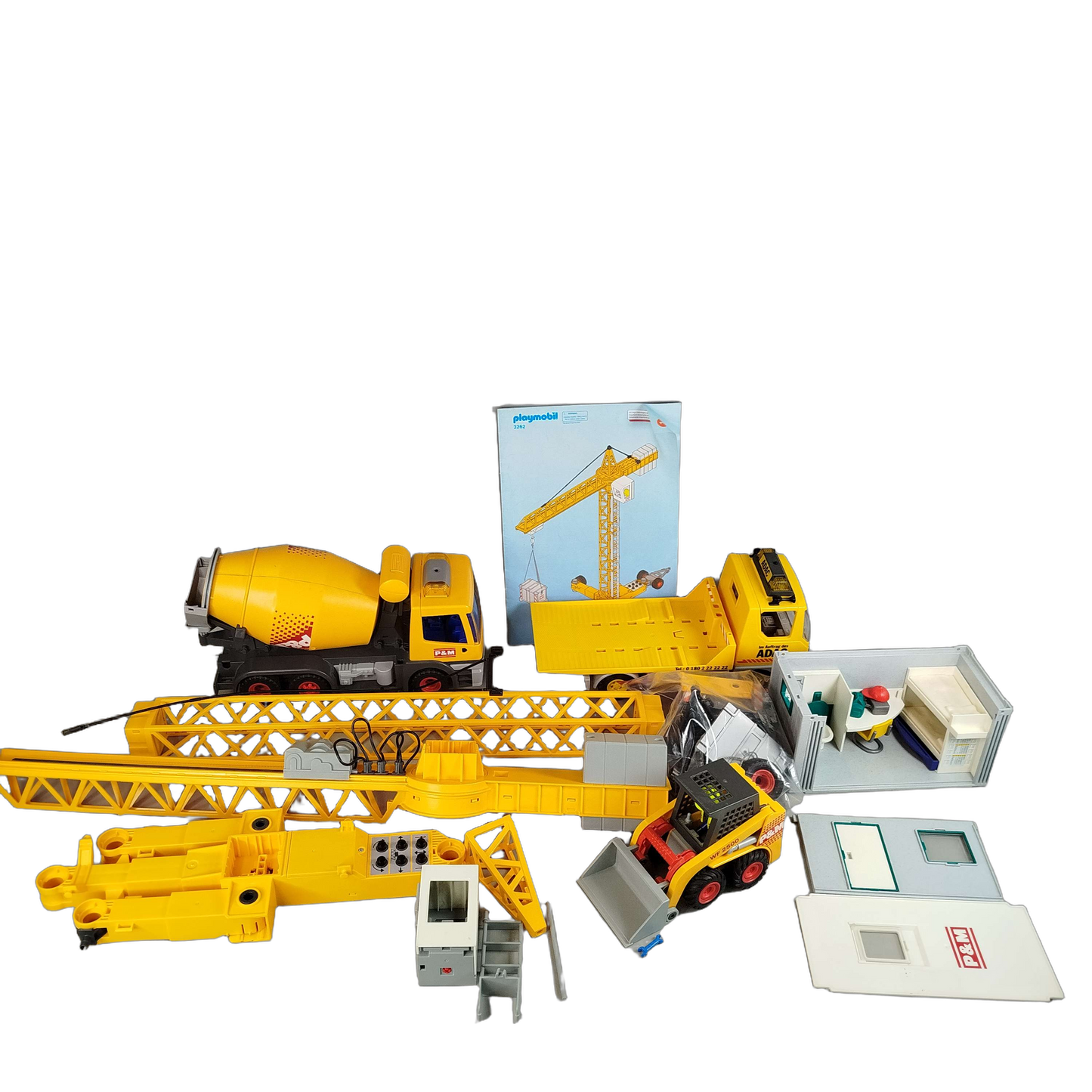 Playmobil Bundle Baustelle Kran&LKW