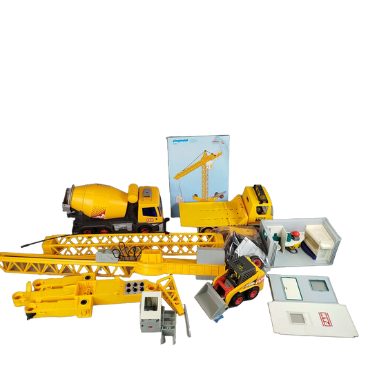 Playmobil Bundle Baustelle Kran&LKW