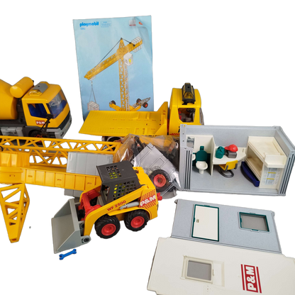 Playmobil Bundle Baustelle Kran&LKW