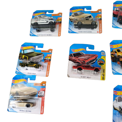 Hot Wheels Bundle Hot Trucks Set von 10 Autos, neu