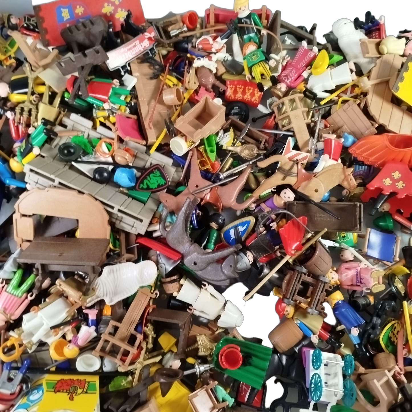 Konvolut Playmobil Ritter & Burg Figuren ca. 4,5 kg, ab 3–5 Jahre