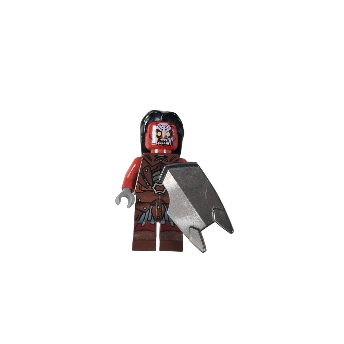 LEGO Herr der Ringe Uruk-hai Minifigur mit Zubehör