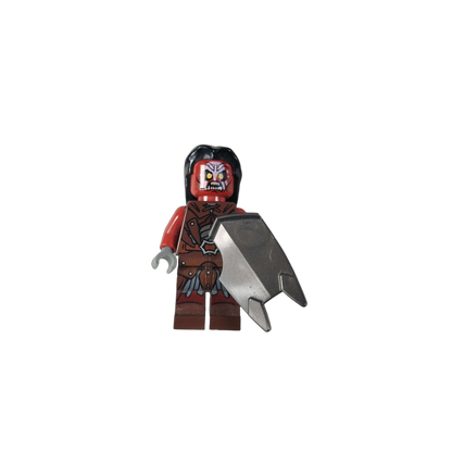 LEGO Herr der Ringe Uruk-hai Minifigur mit Zubehör