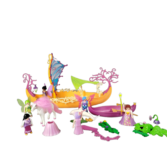 Playmobil Bundle Prinzessinneninsel 9133 Boot & Einhorn