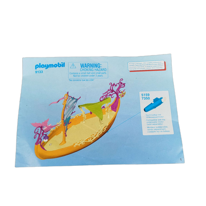 Playmobil Bundle Prinzessinneninsel 9133 Boot & Einhorn