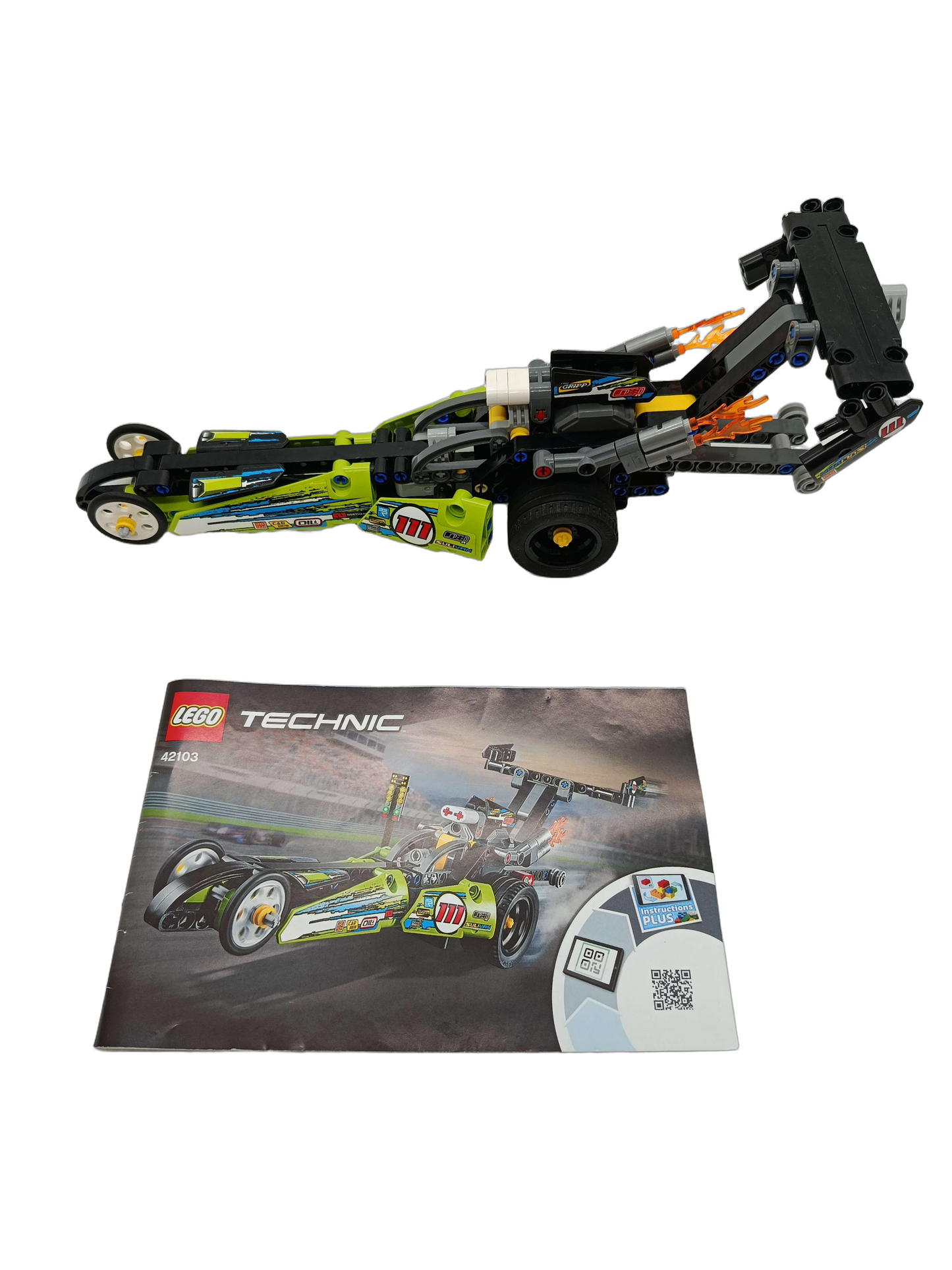 LEGO Technic 42103 Dragster Rennauto Bauset