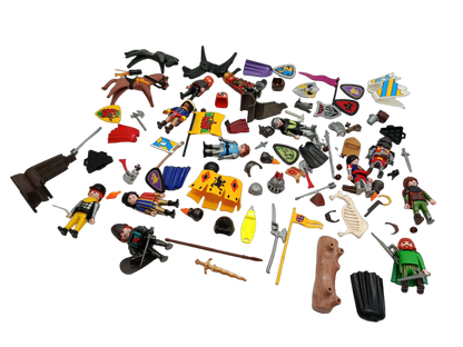 Playmobil Bundle Ritter & Mittelalter Set von 12 Figuren & Zubehör