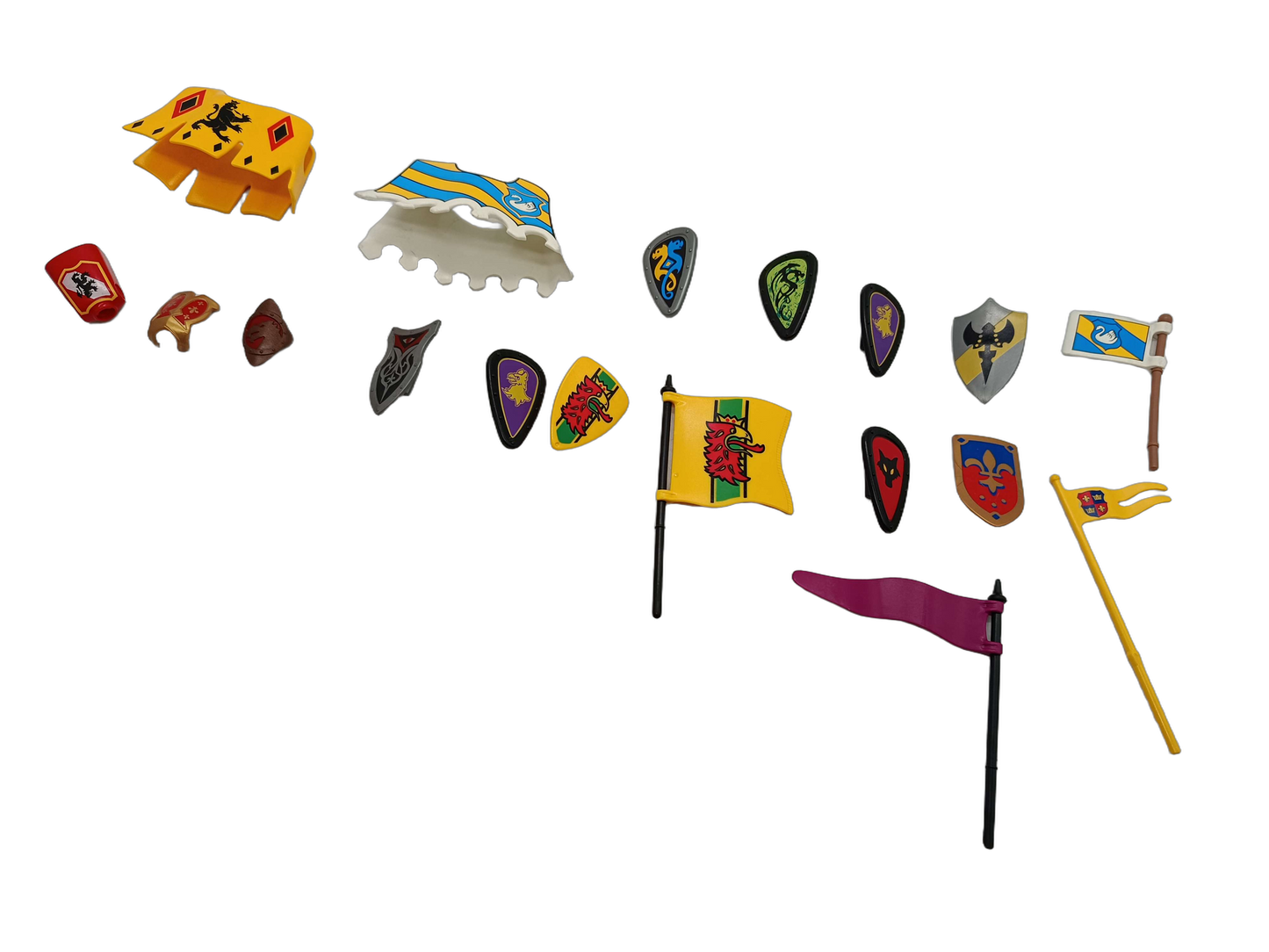 Playmobil Bundle Ritter & Mittelalter Set von 12 Figuren & Zubehör