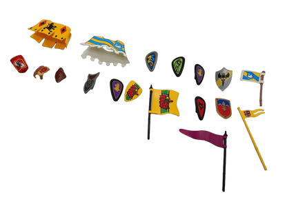 Playmobil Bundle Ritter & Mittelalter Set von 12 Figuren & Zubehör