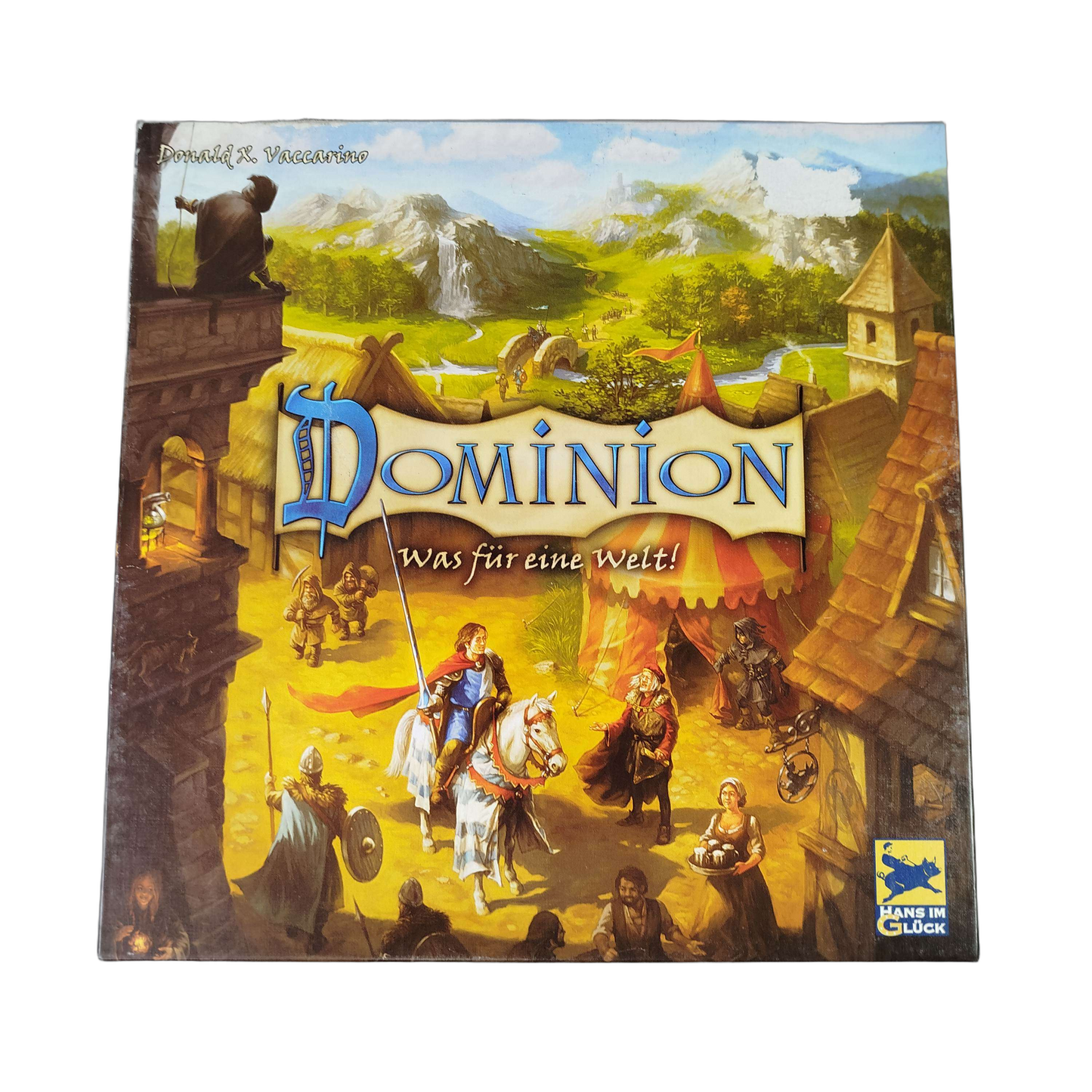 Hans im Glück Dominion – Was für eine Welt! Kartenspiel