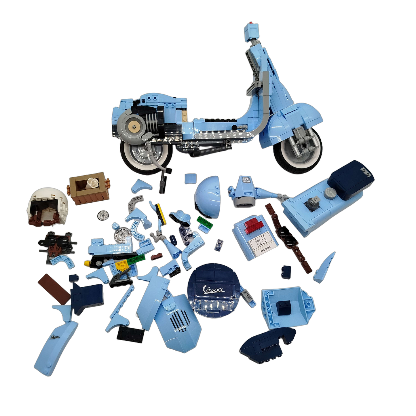 LEGO Vespa 125 10298 Motorrad Bauset