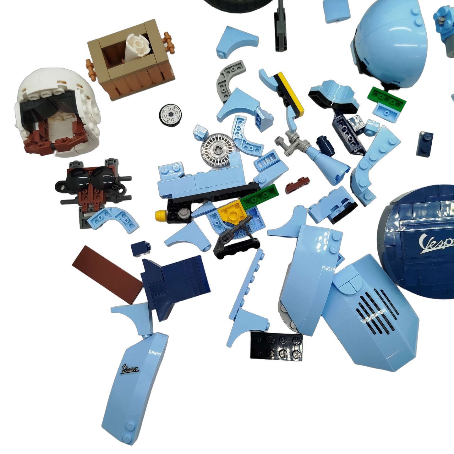 LEGO Vespa 125 10298 Motorrad Bauset