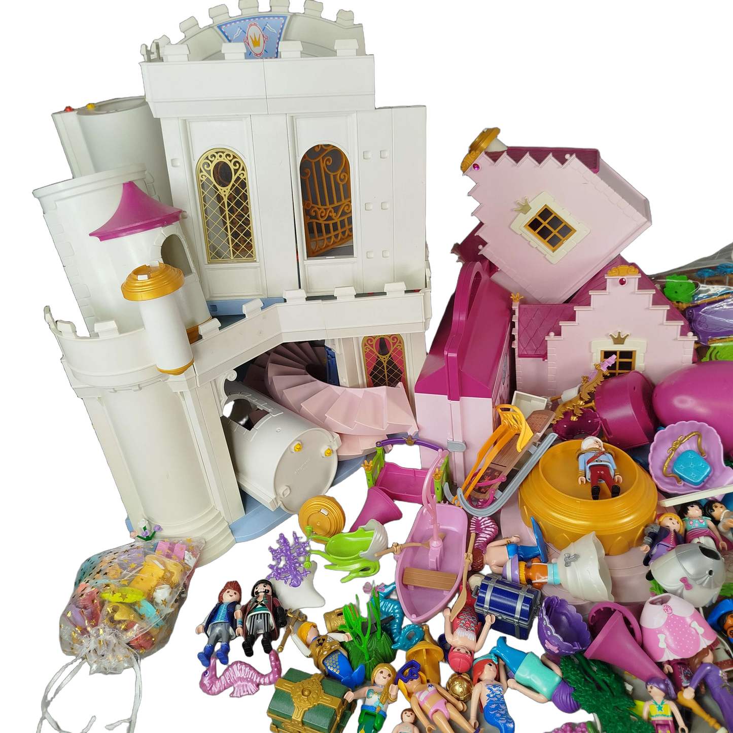 Playmobil Bundle Prinzessinschloss 70447 Schloss & Zubehör