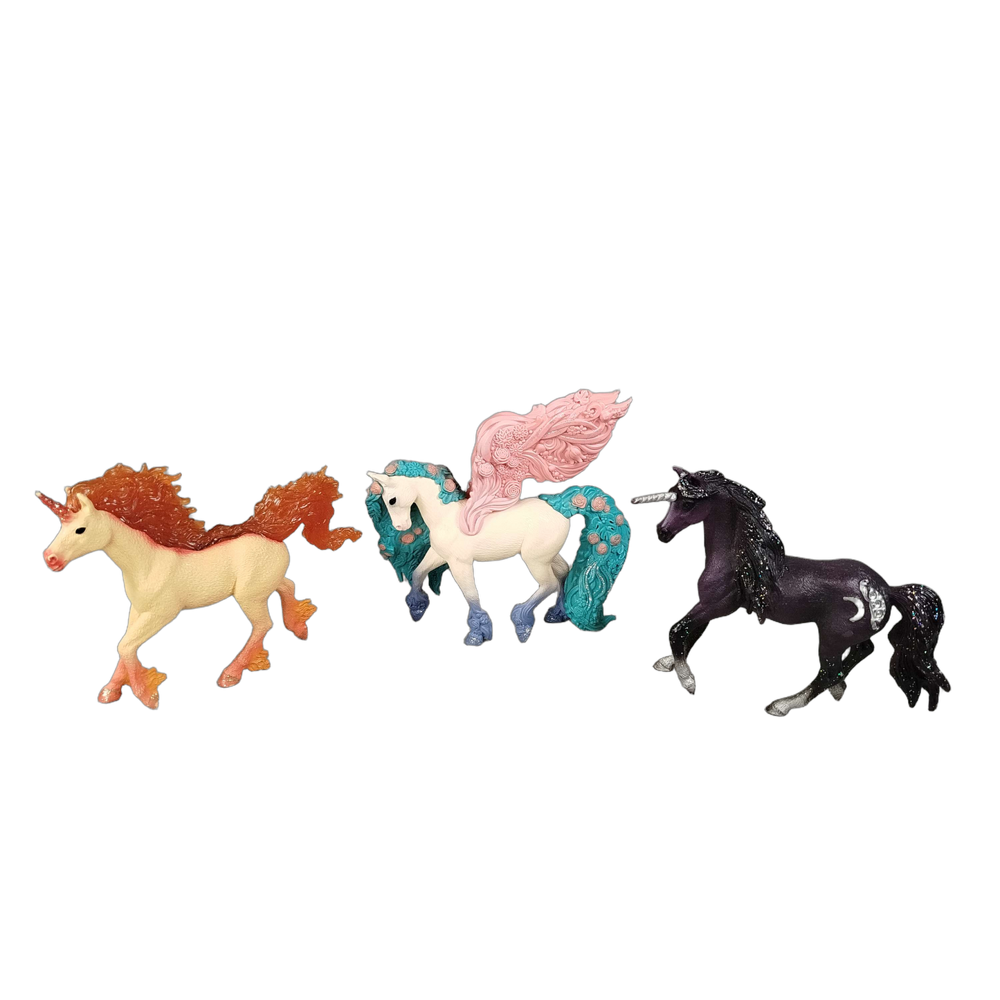 Schleich Bundle Bayala 3 Einhorn & Pegasus Figuren