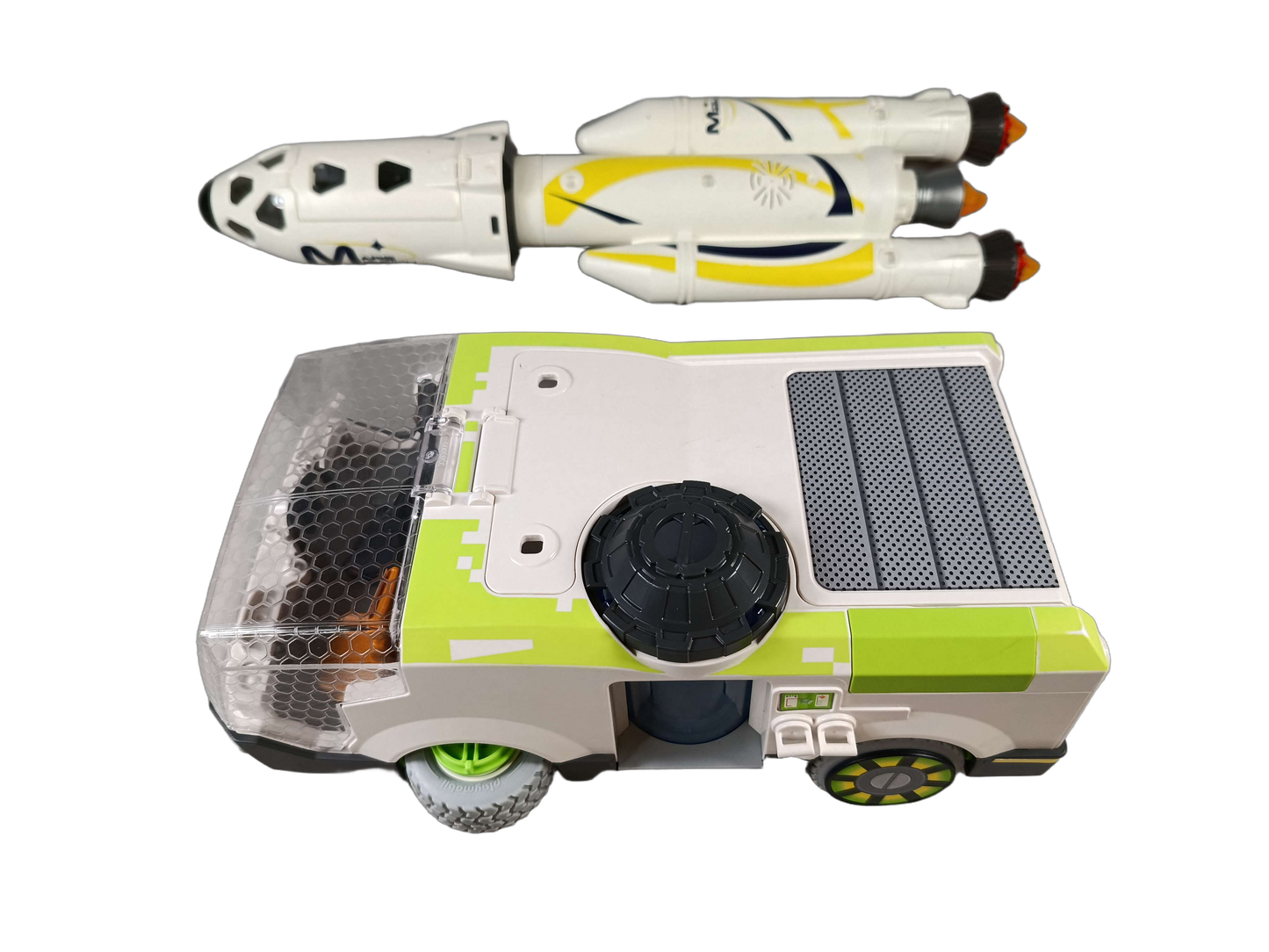 Playmobil Bundle Weltraum 9488 6692 Set von 2 Rakete & Fahrzeug