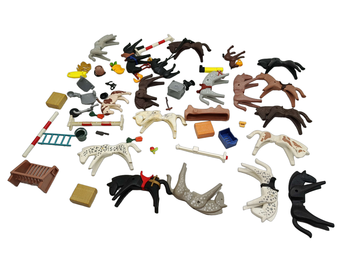 Playmobil Bundle Reiterhof Pferde großes Set Zubehör & Figuren