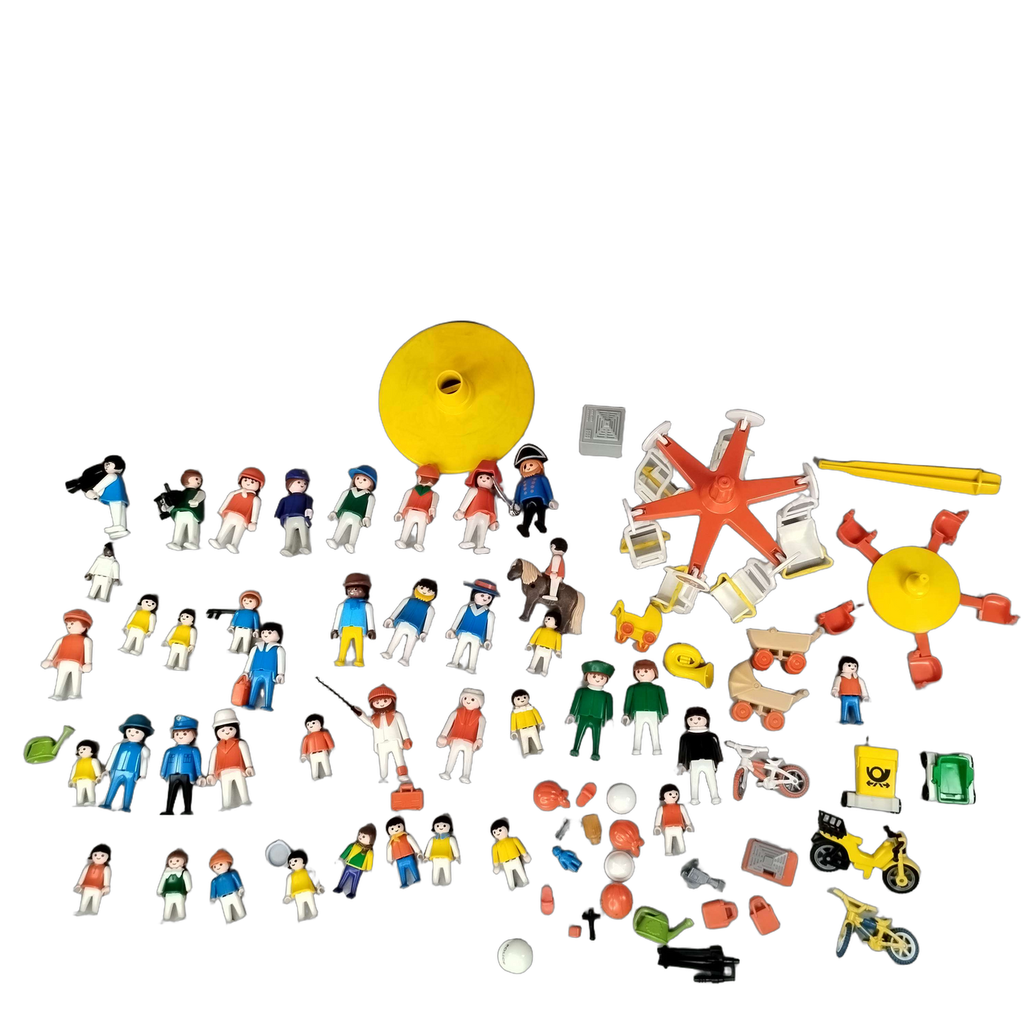 Playmobil Bundle Freizeitpark Post Figuren