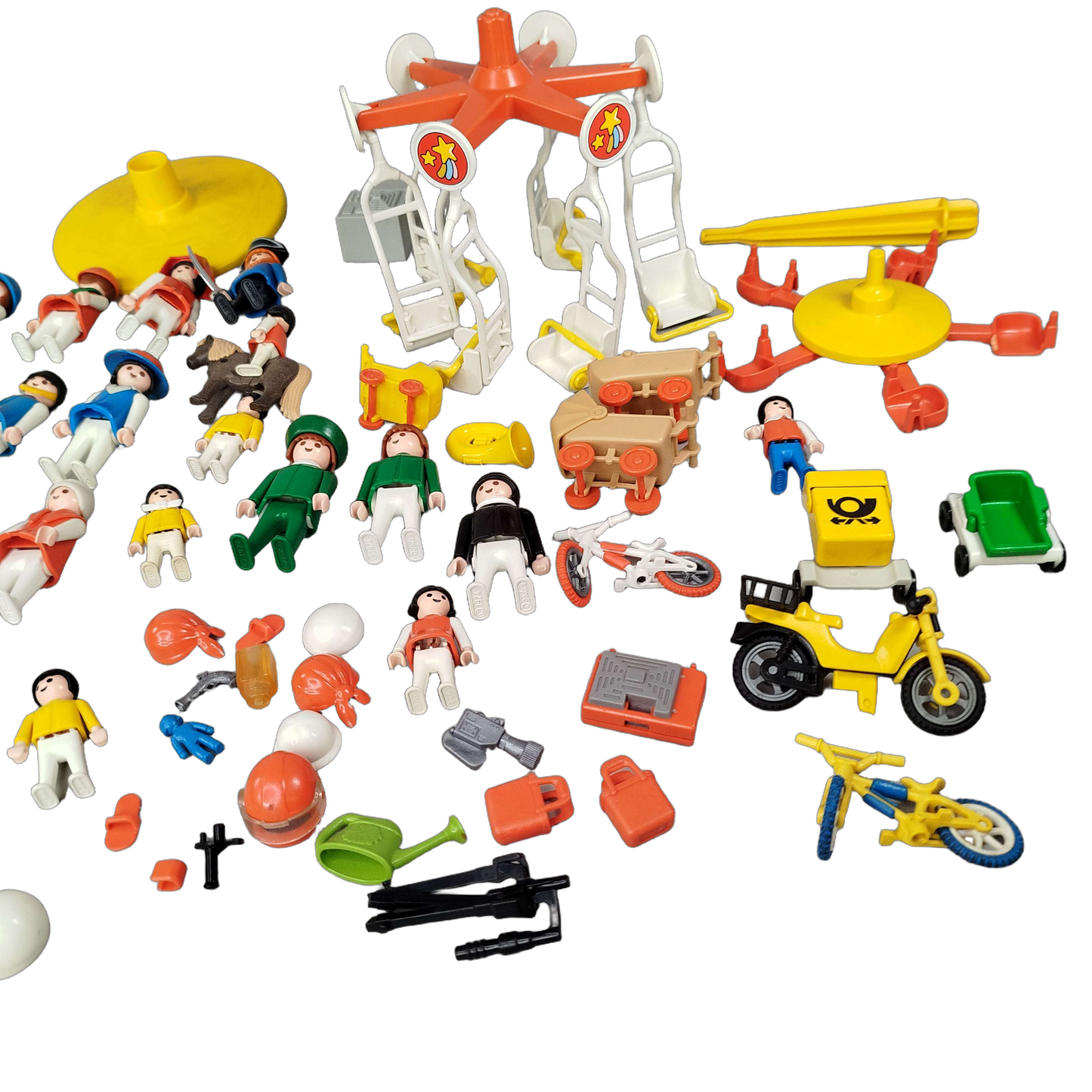 Playmobil Bundle Freizeitpark Post Figuren