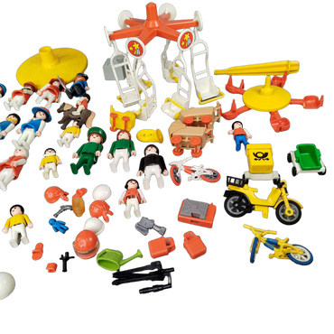 Playmobil Bundle Freizeitpark Post Figuren