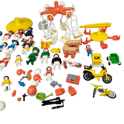 Playmobil Bundle Freizeitpark Post Figuren