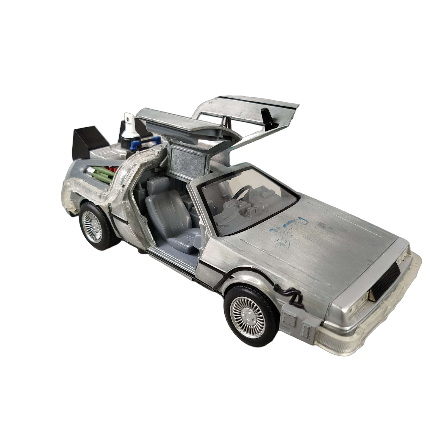 Welly DeLorean Zeitmaschine Zurück in die Zukunft Modellauto