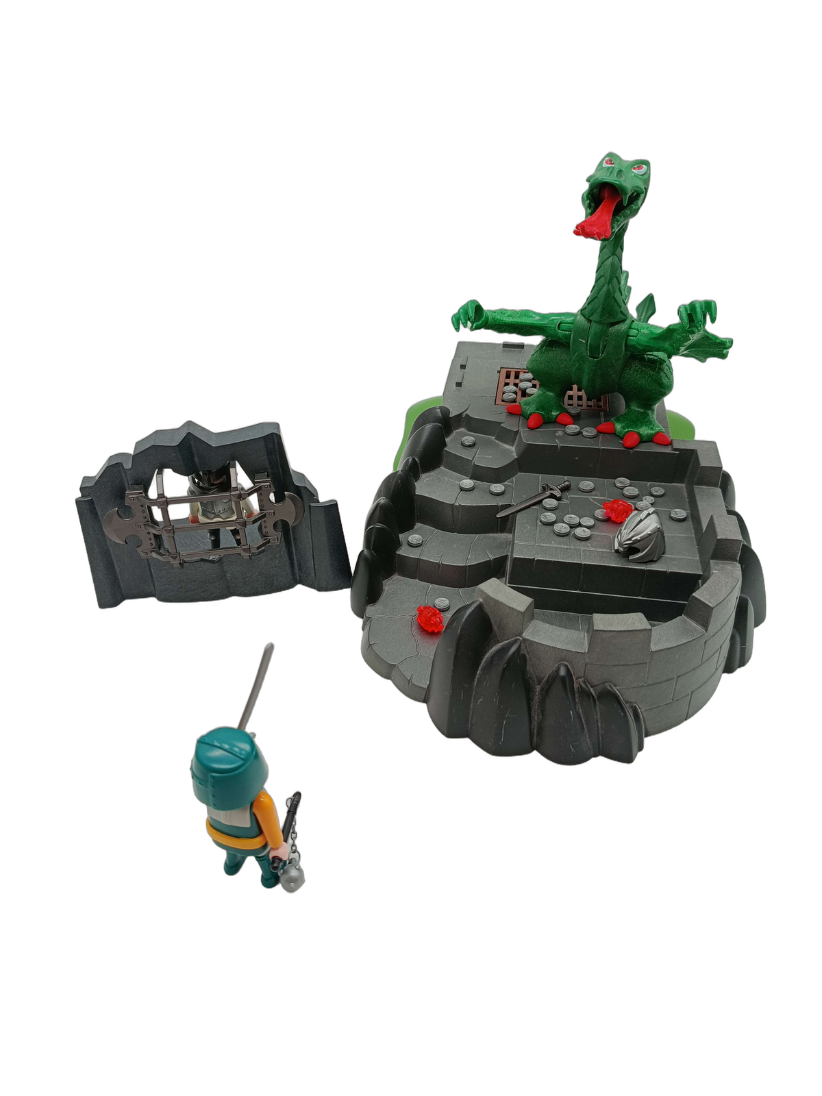 Playmobil Bundle Ritterburg & Drache großes Set Figuren & Burg