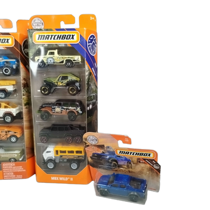 Matchbox Bundle MBX Wild Set von 17 Autos, Neu