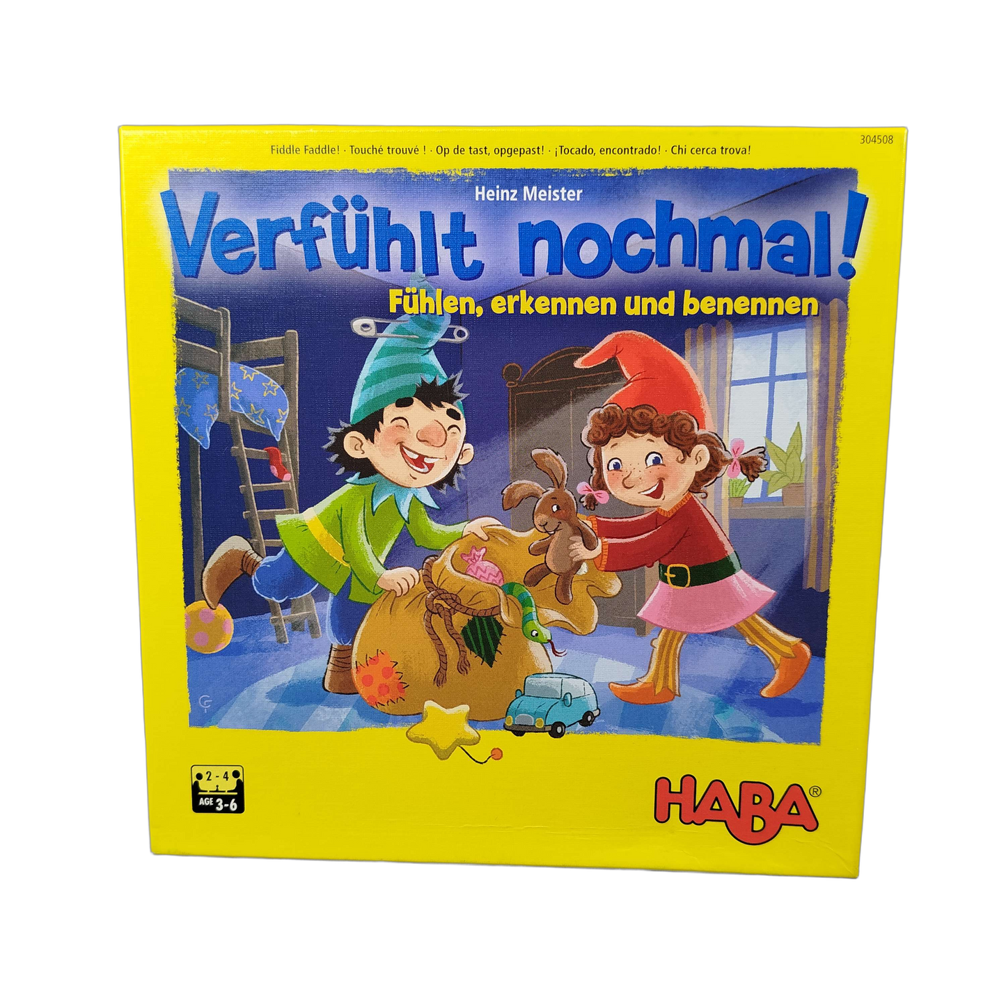 HABA Verfühlt nochmal 304508 Fühl- & Erkennungsspiel
