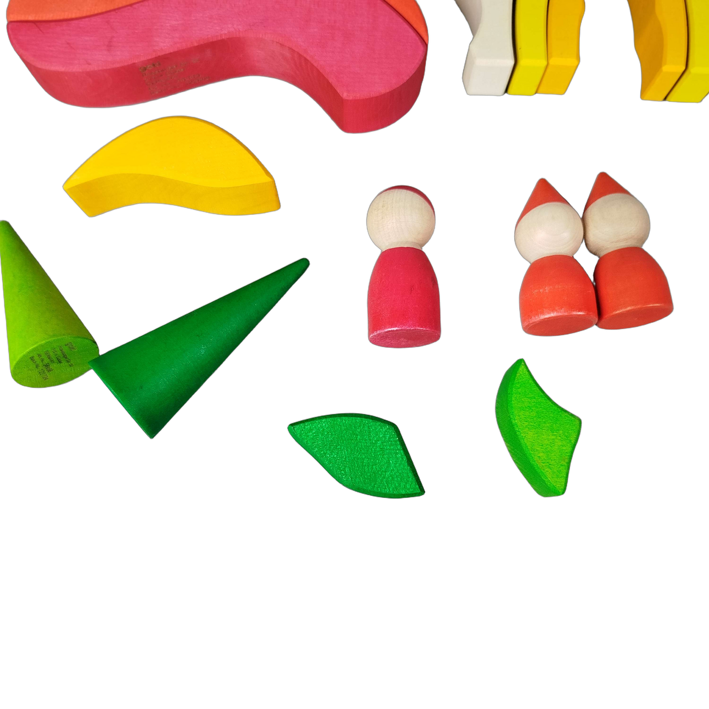 Grimm's Bundle Holzbausteine & Figuren Regenbogen