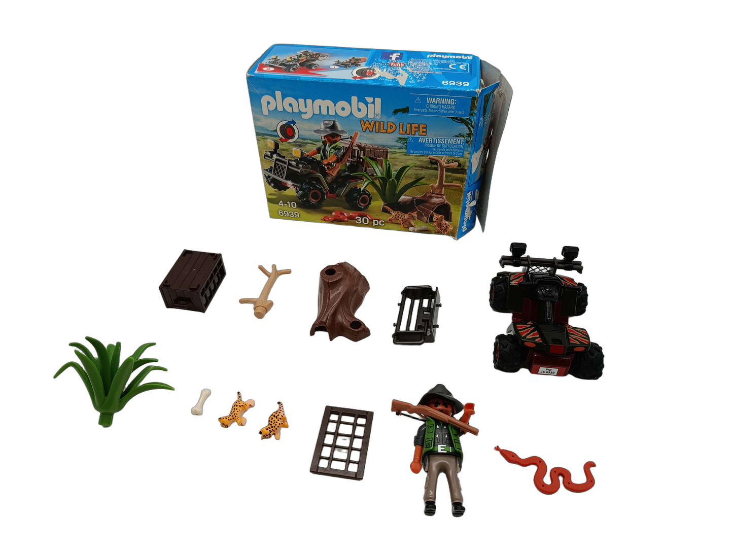 Playmobil Wilderer mit Quad 6939 Figur & Quad